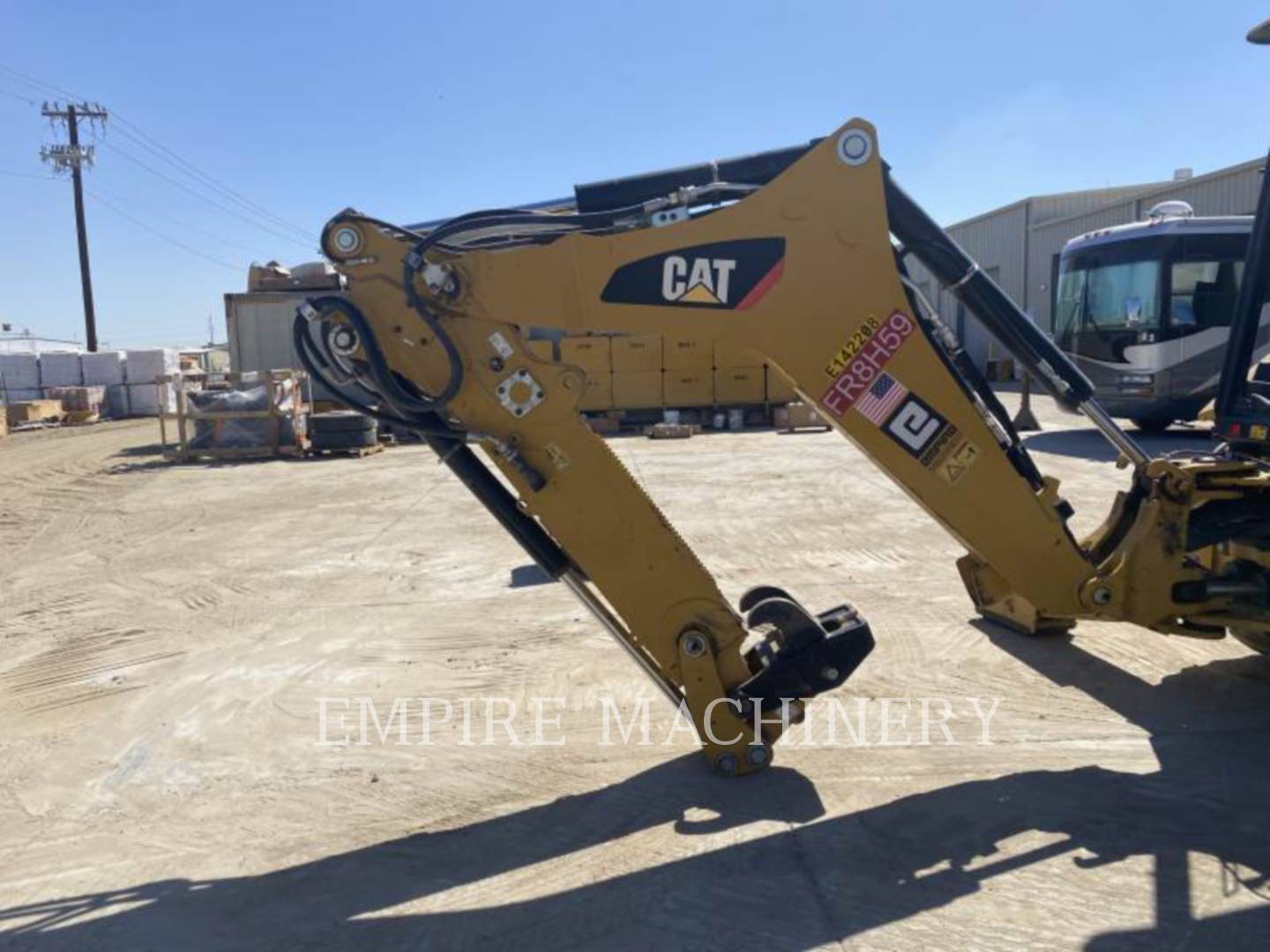 2018 Caterpillar 415F2 4EOP Tractor Loader Backhoe