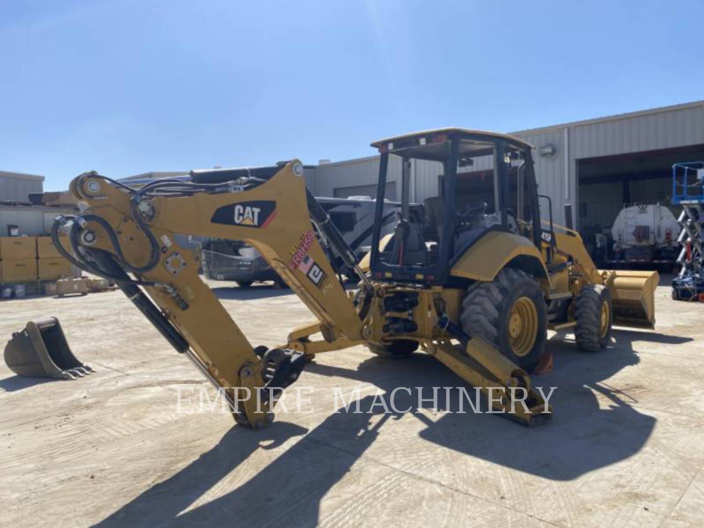 2018 Caterpillar 415F2 4EOP Tractor Loader Backhoe