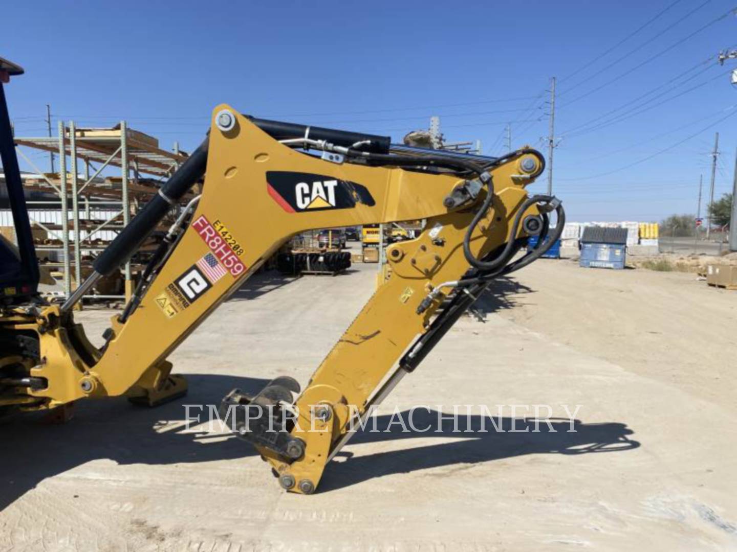 2018 Caterpillar 415F2 4EOP Tractor Loader Backhoe