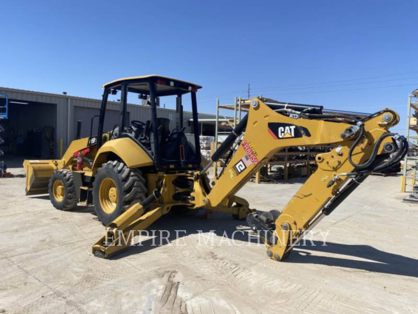 2018 Caterpillar 415F2 4EOP Tractor Loader Backhoe