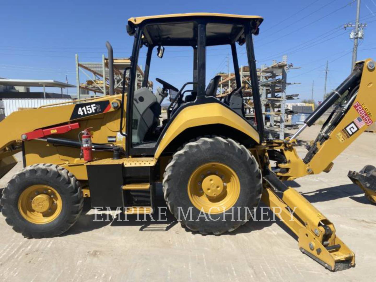 2018 Caterpillar 415F2 4EOP Tractor Loader Backhoe