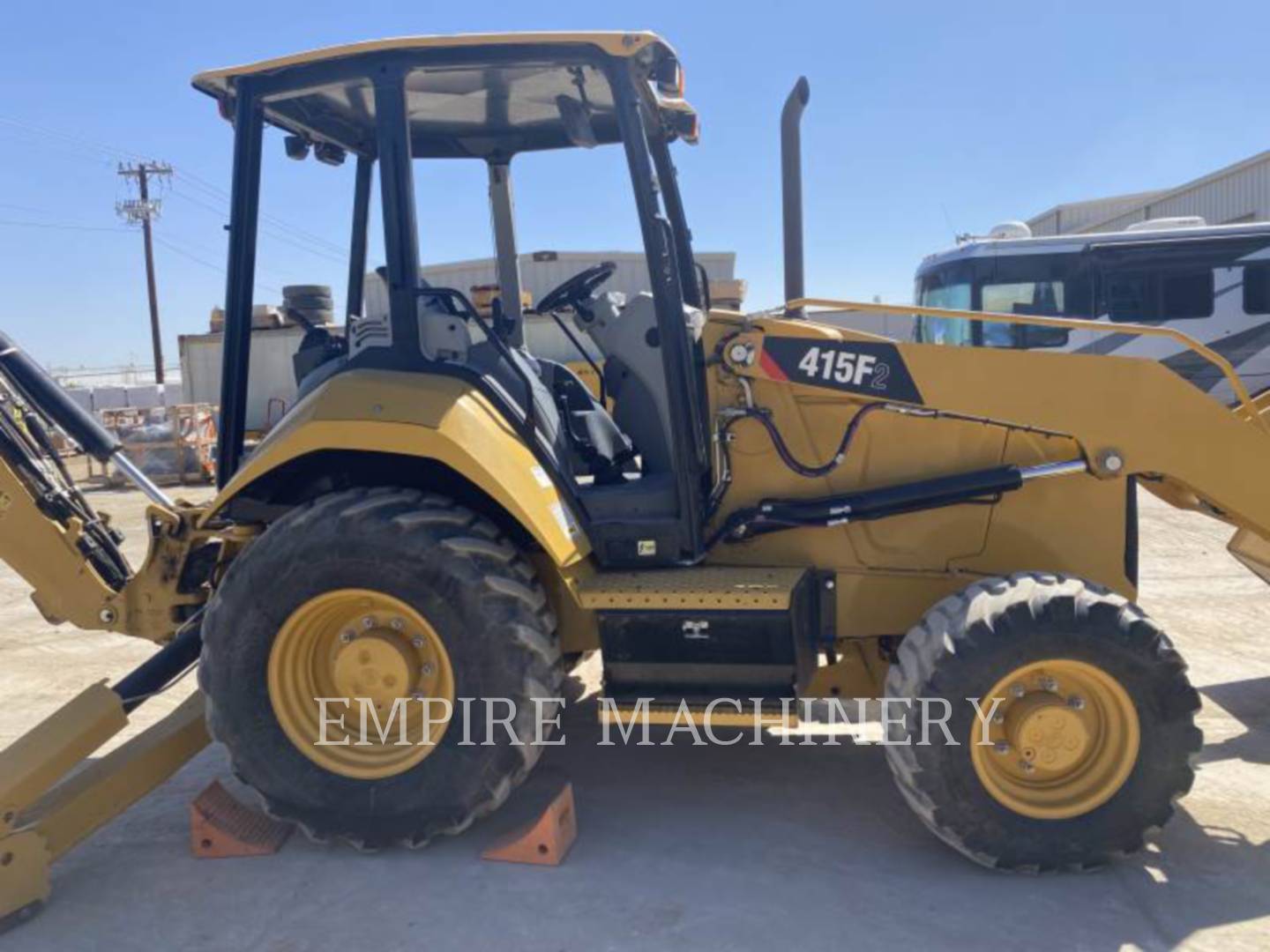 2018 Caterpillar 415F2 4EOP Tractor Loader Backhoe