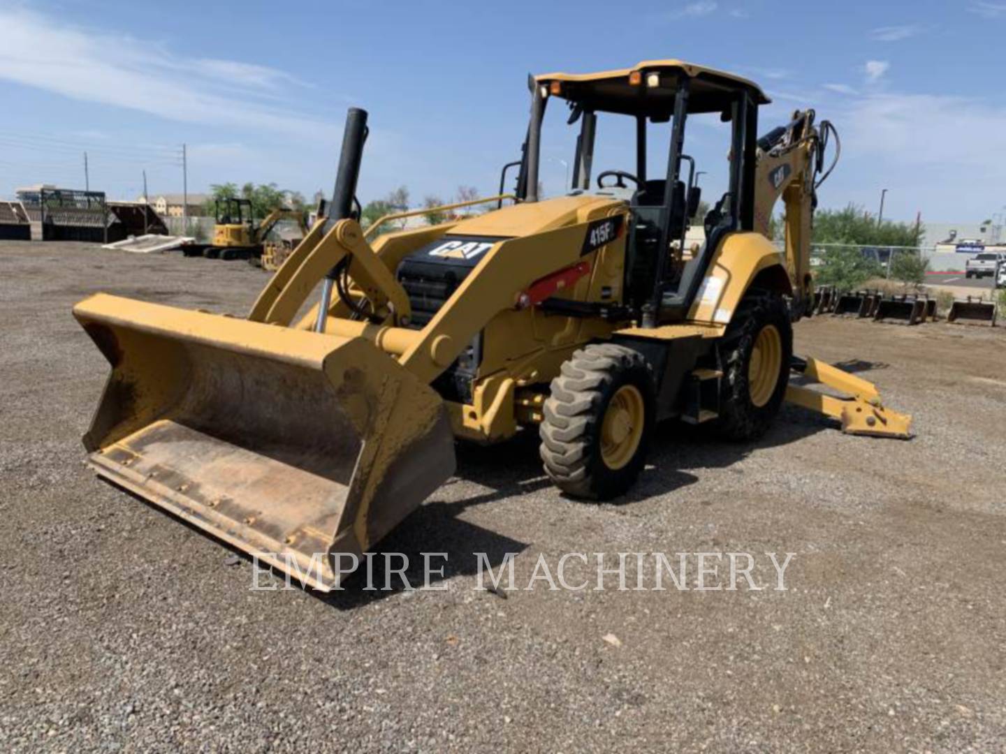 2018 Caterpillar 415F2 4EOP Tractor Loader Backhoe