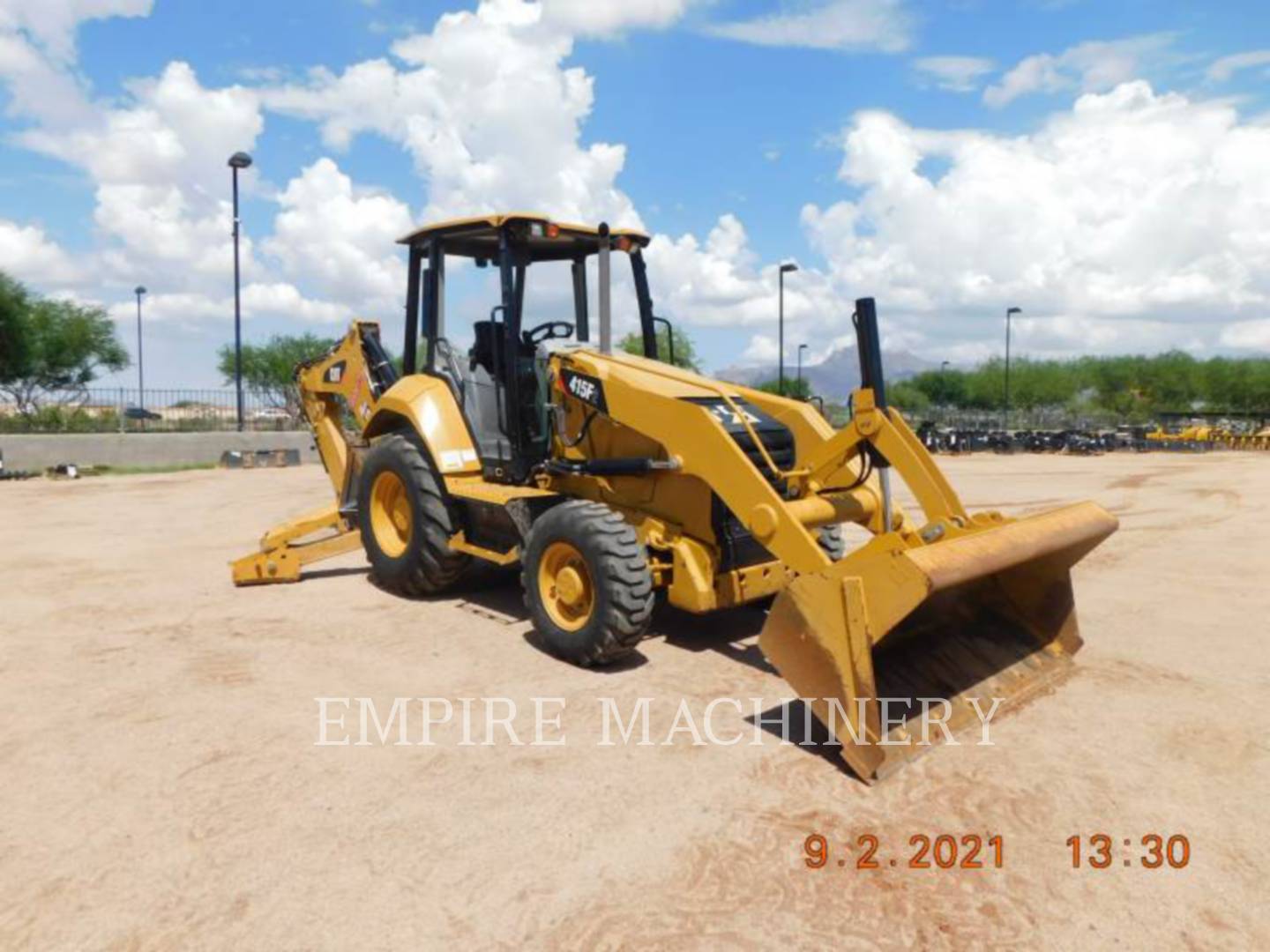 2018 Caterpillar 415F2 4EOP Tractor Loader Backhoe