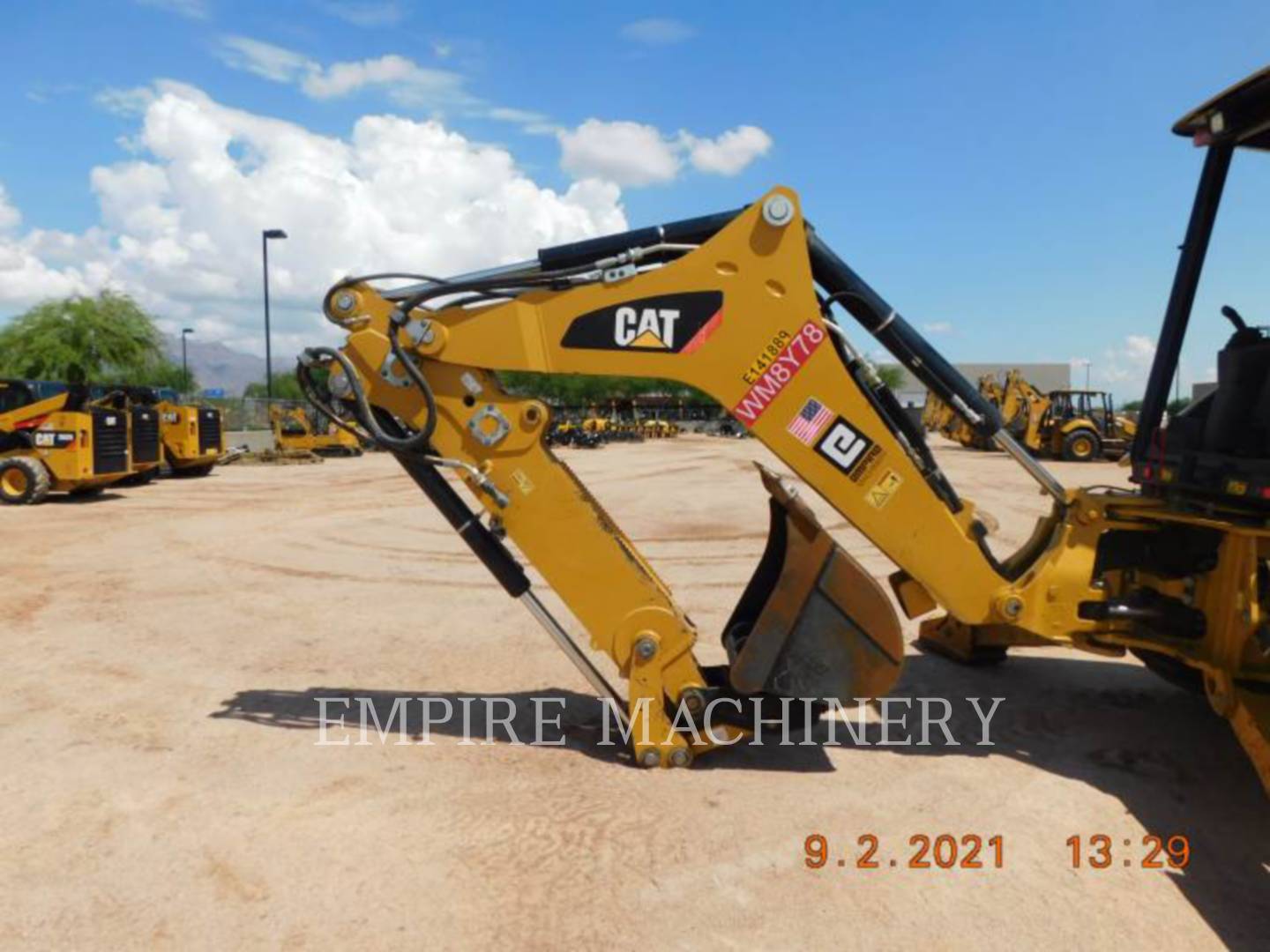 2018 Caterpillar 415F2 4EOP Tractor Loader Backhoe