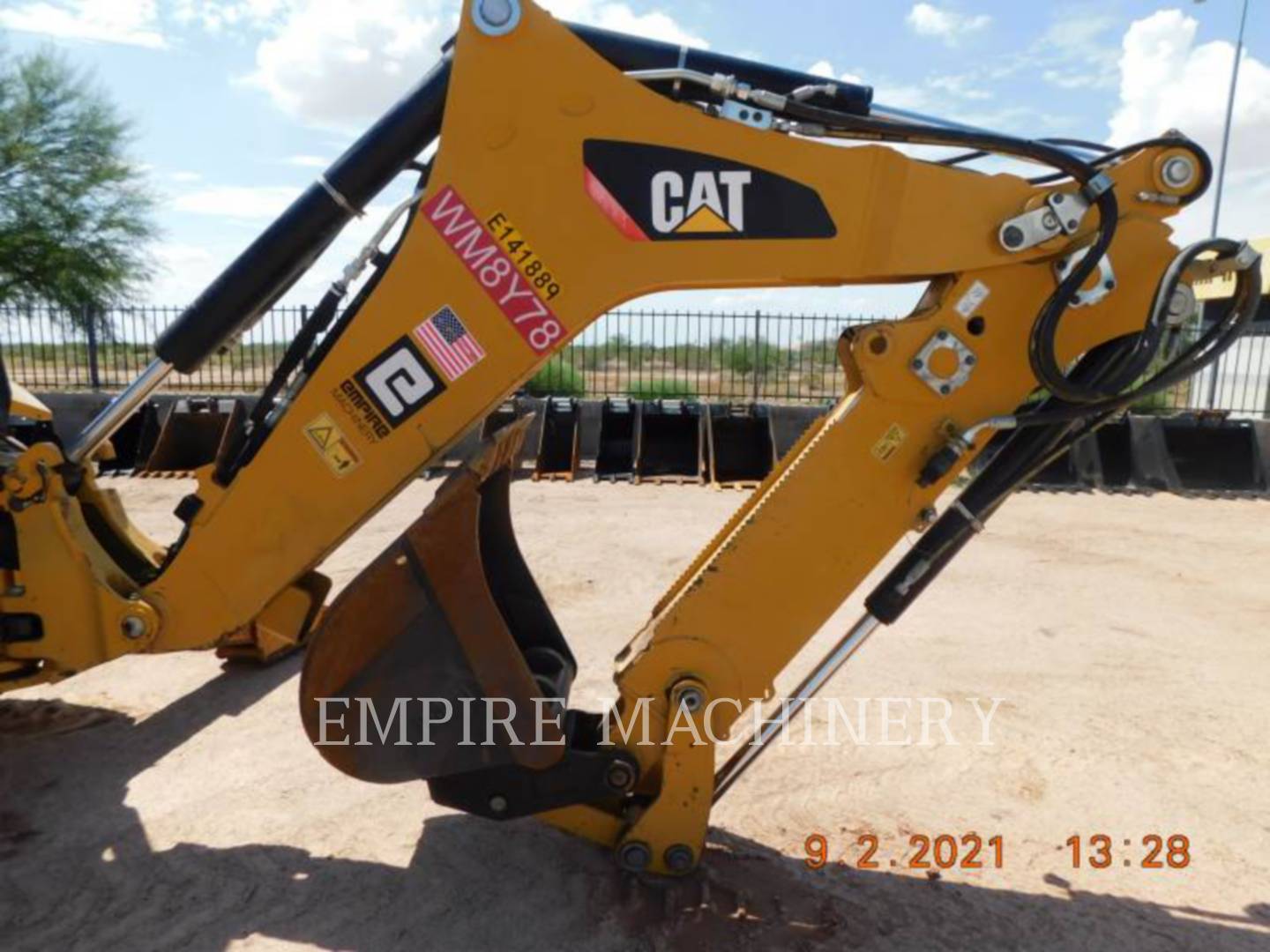 2018 Caterpillar 415F2 4EOP Tractor Loader Backhoe