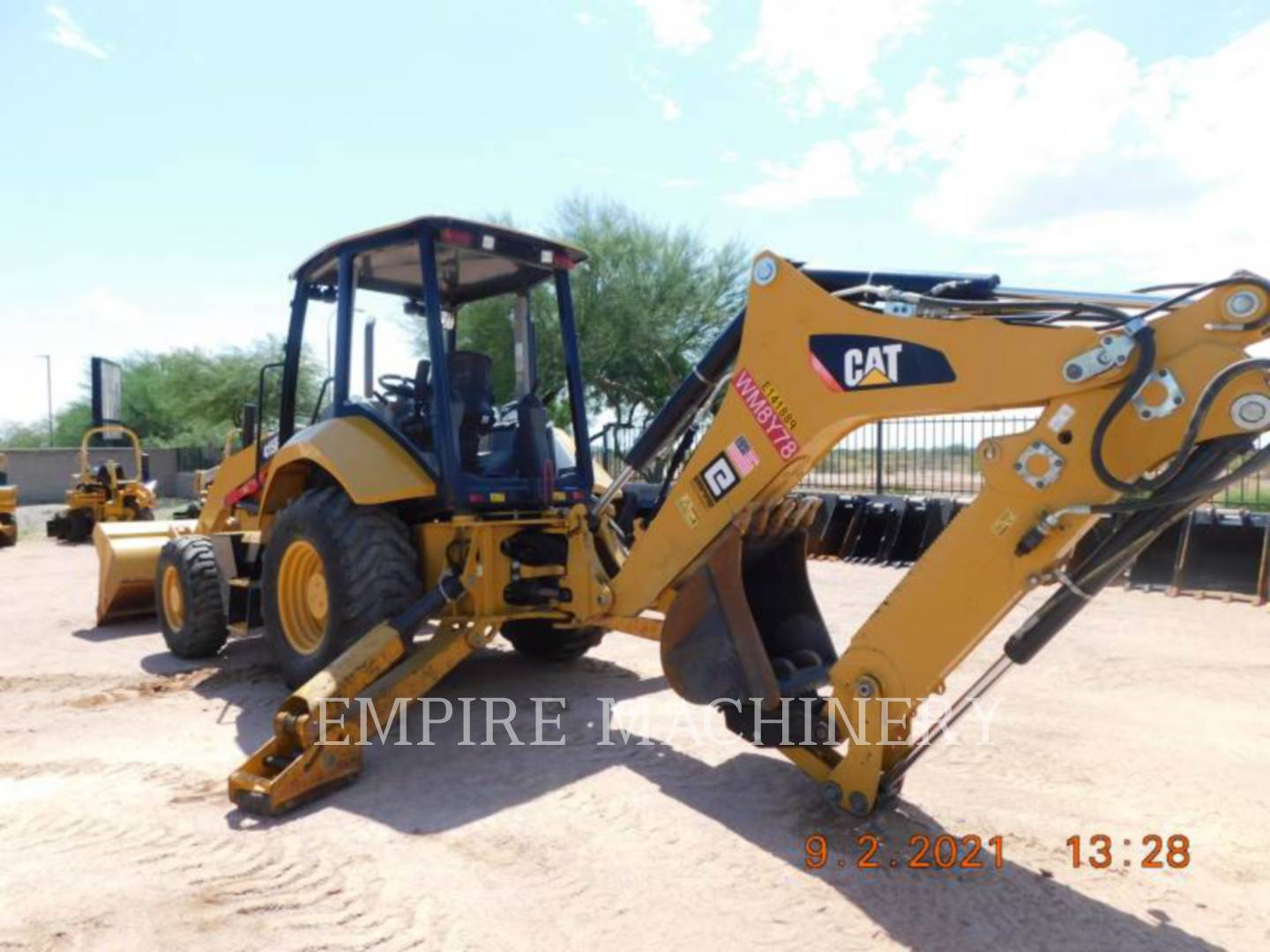 2018 Caterpillar 415F2 4EOP Tractor Loader Backhoe