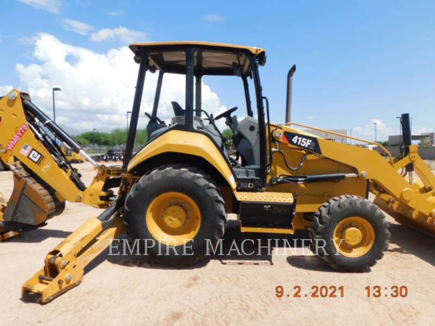 2018 Caterpillar 415F2 4EOP Tractor Loader Backhoe