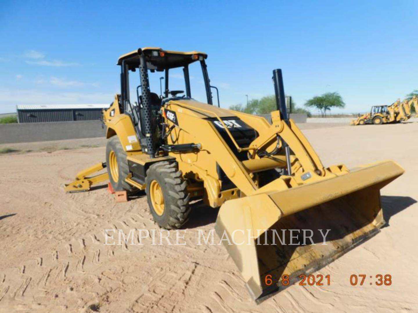 2018 Caterpillar 416F2 HRC Tractor Loader Backhoe