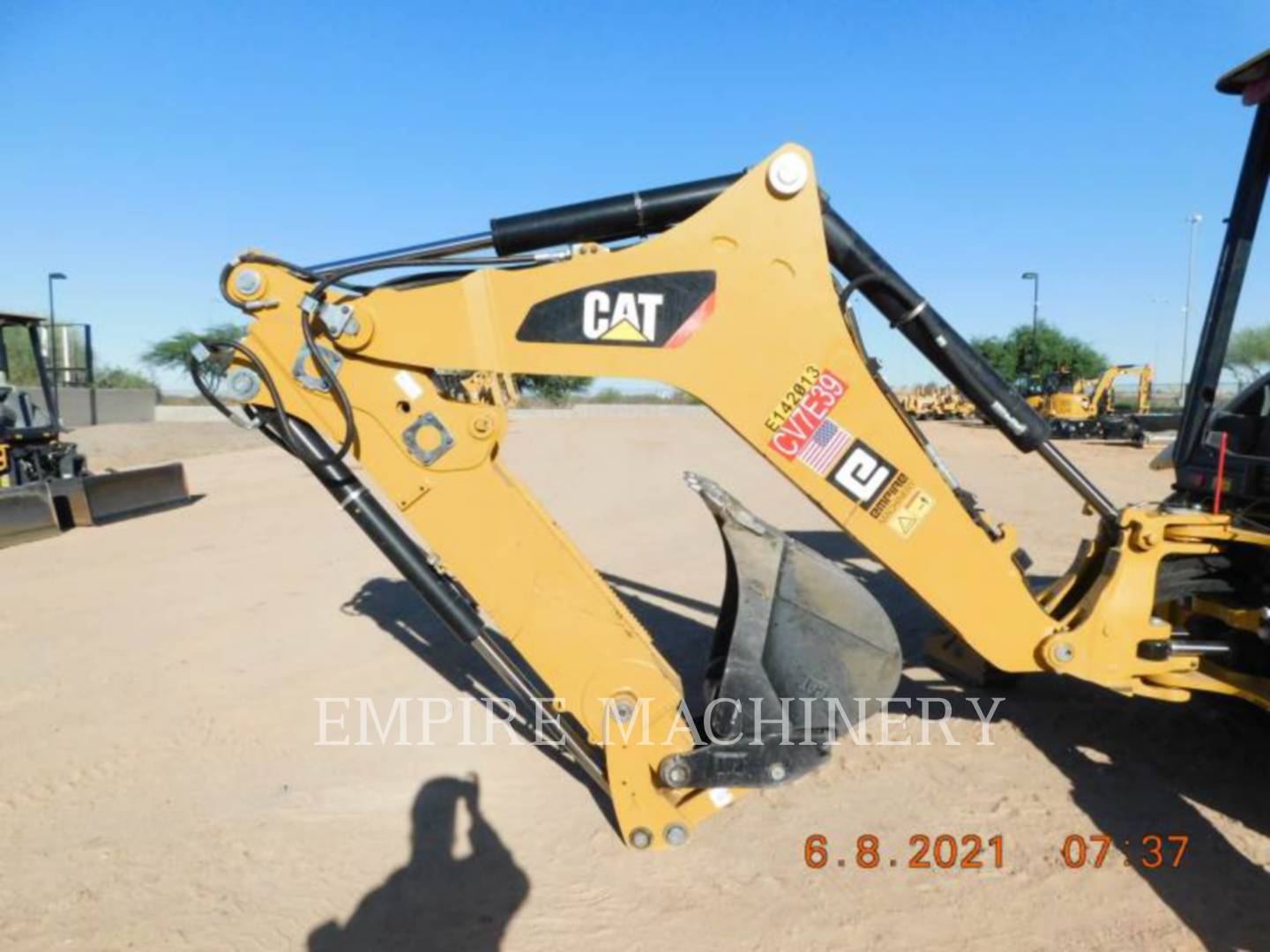 2018 Caterpillar 416F2 HRC Tractor Loader Backhoe