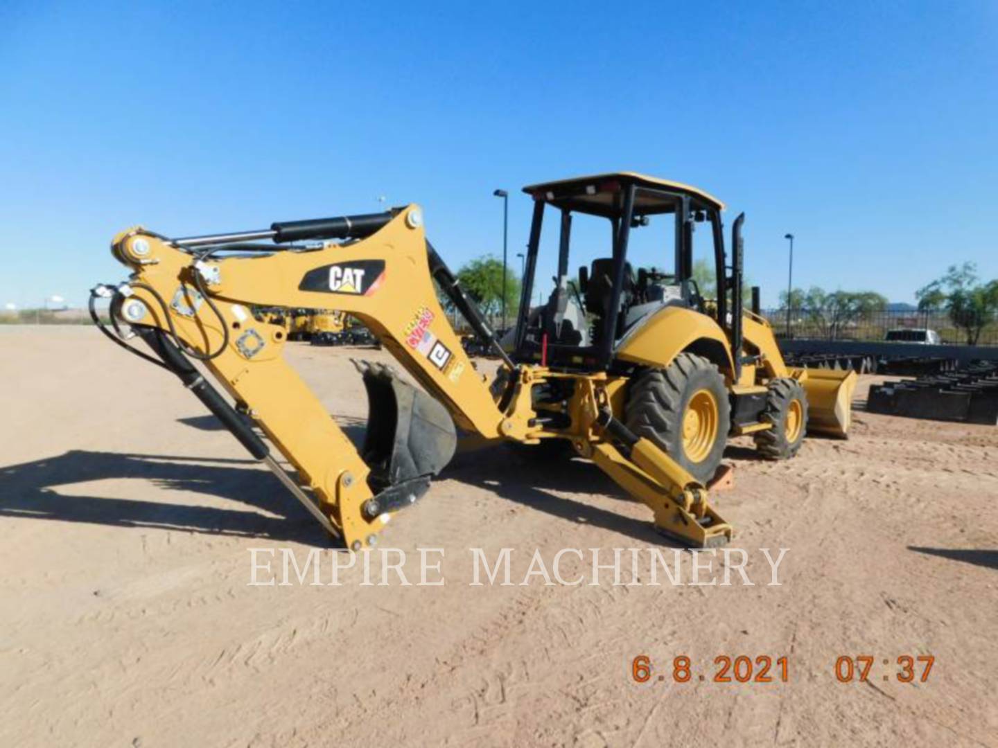 2018 Caterpillar 416F2 HRC Tractor Loader Backhoe