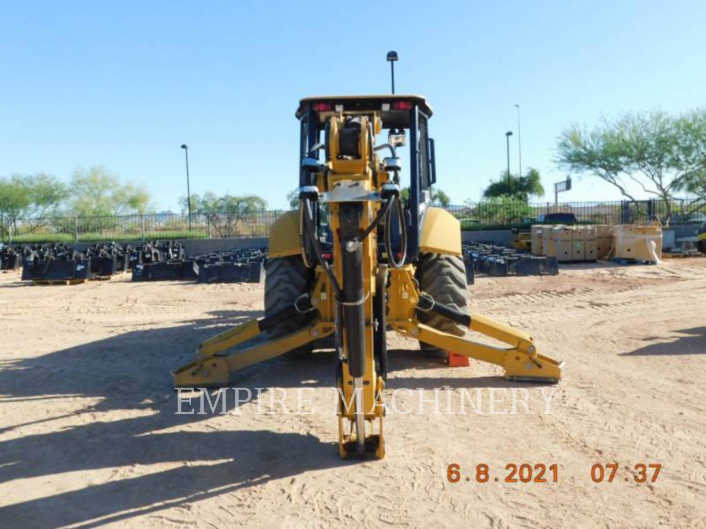 2018 Caterpillar 416F2 HRC Tractor Loader Backhoe