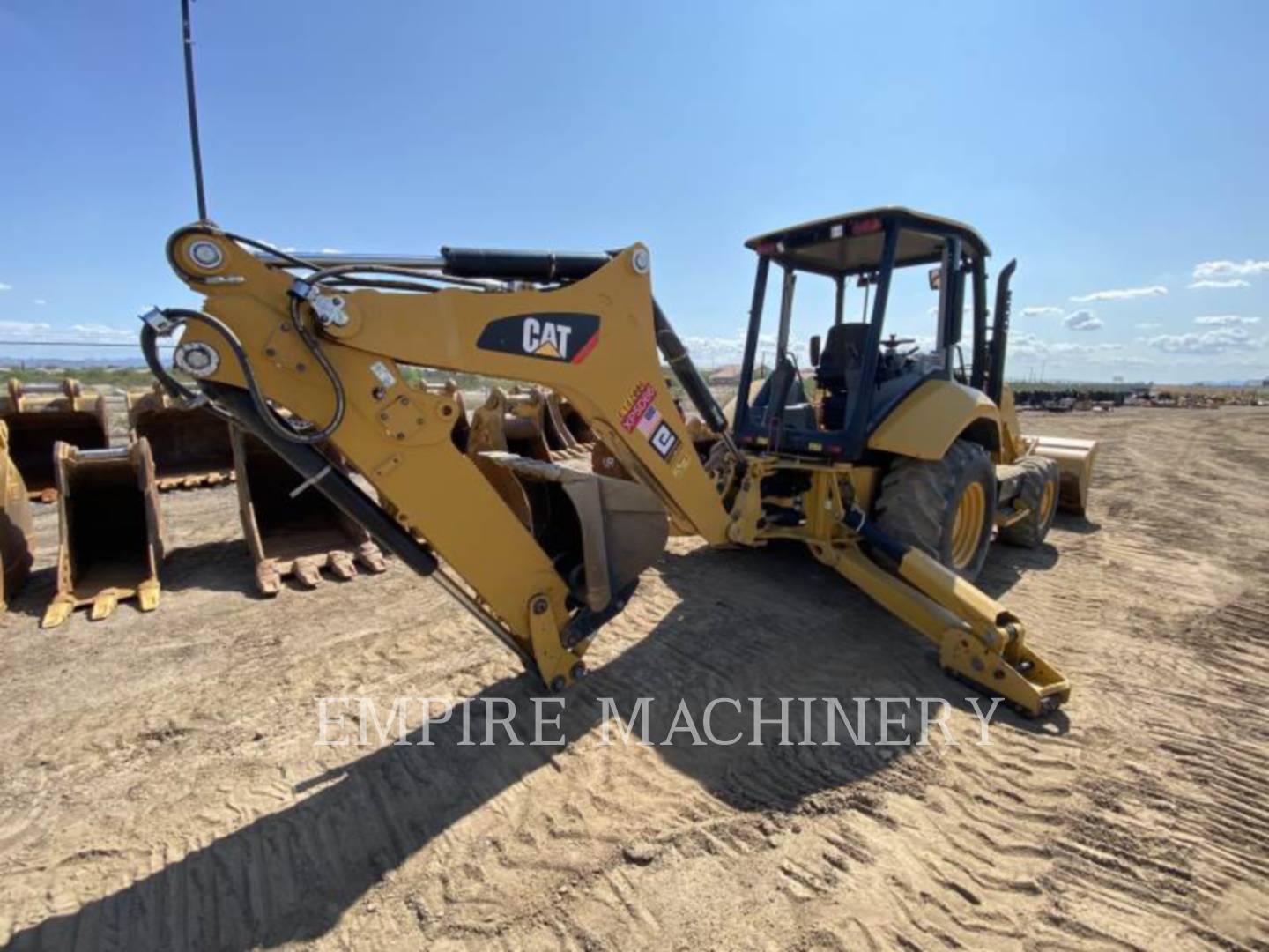 2018 Caterpillar 416F2 4EO Tractor Loader Backhoe