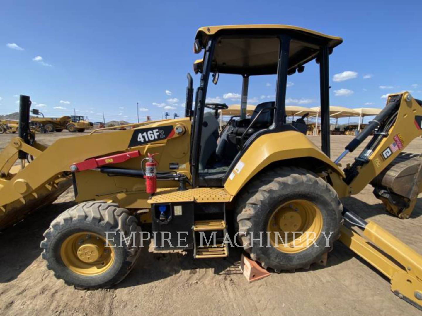 2018 Caterpillar 416F2 4EO Tractor Loader Backhoe