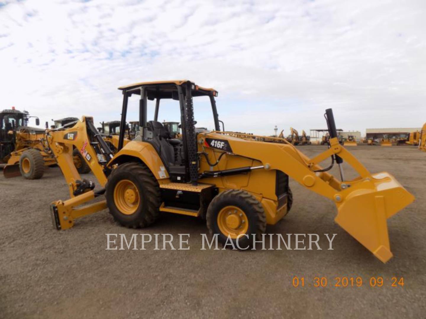 2018 Caterpillar 416F2 4EOP Tractor Loader Backhoe