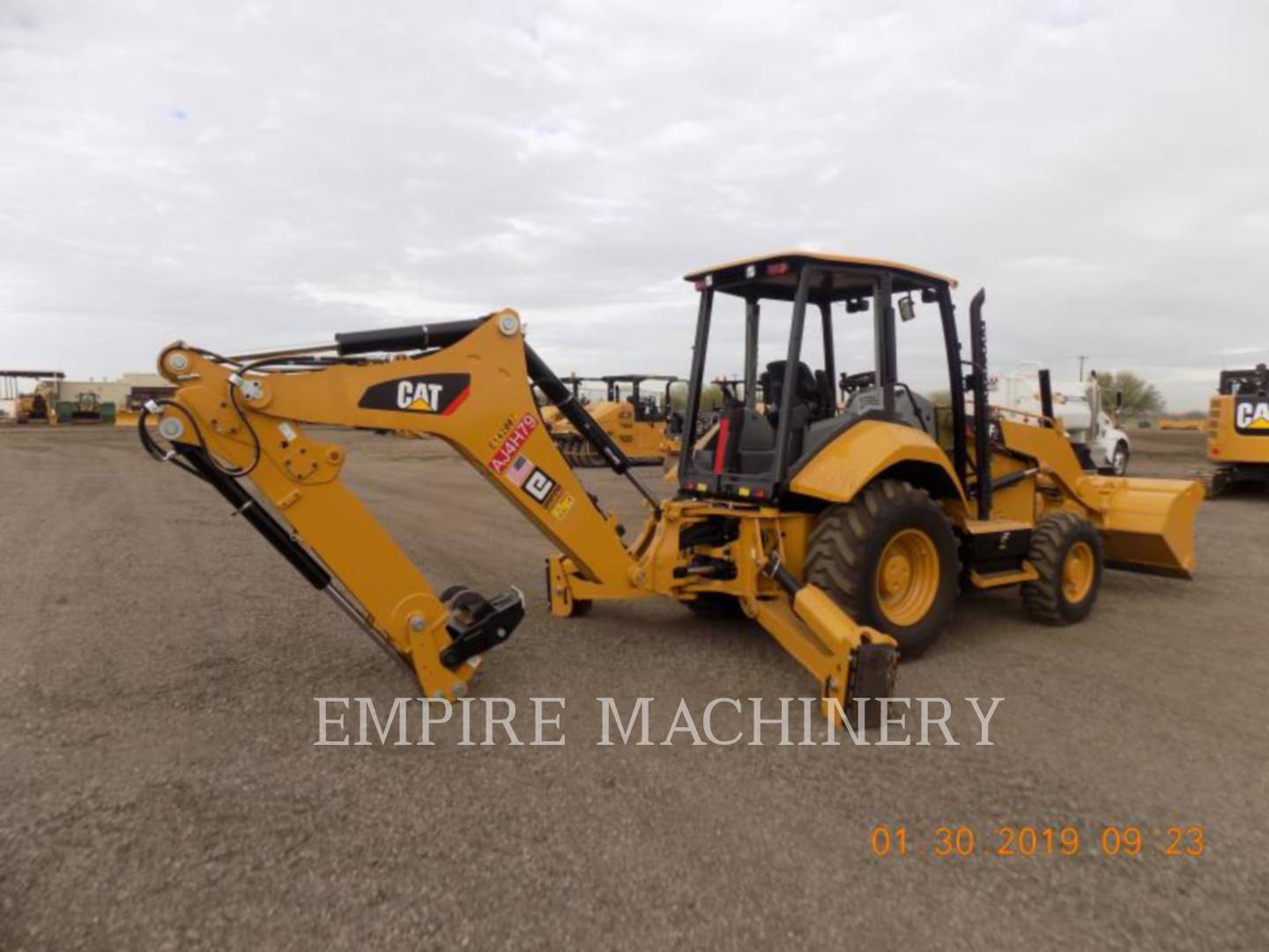 2018 Caterpillar 416F2 4EOP Tractor Loader Backhoe