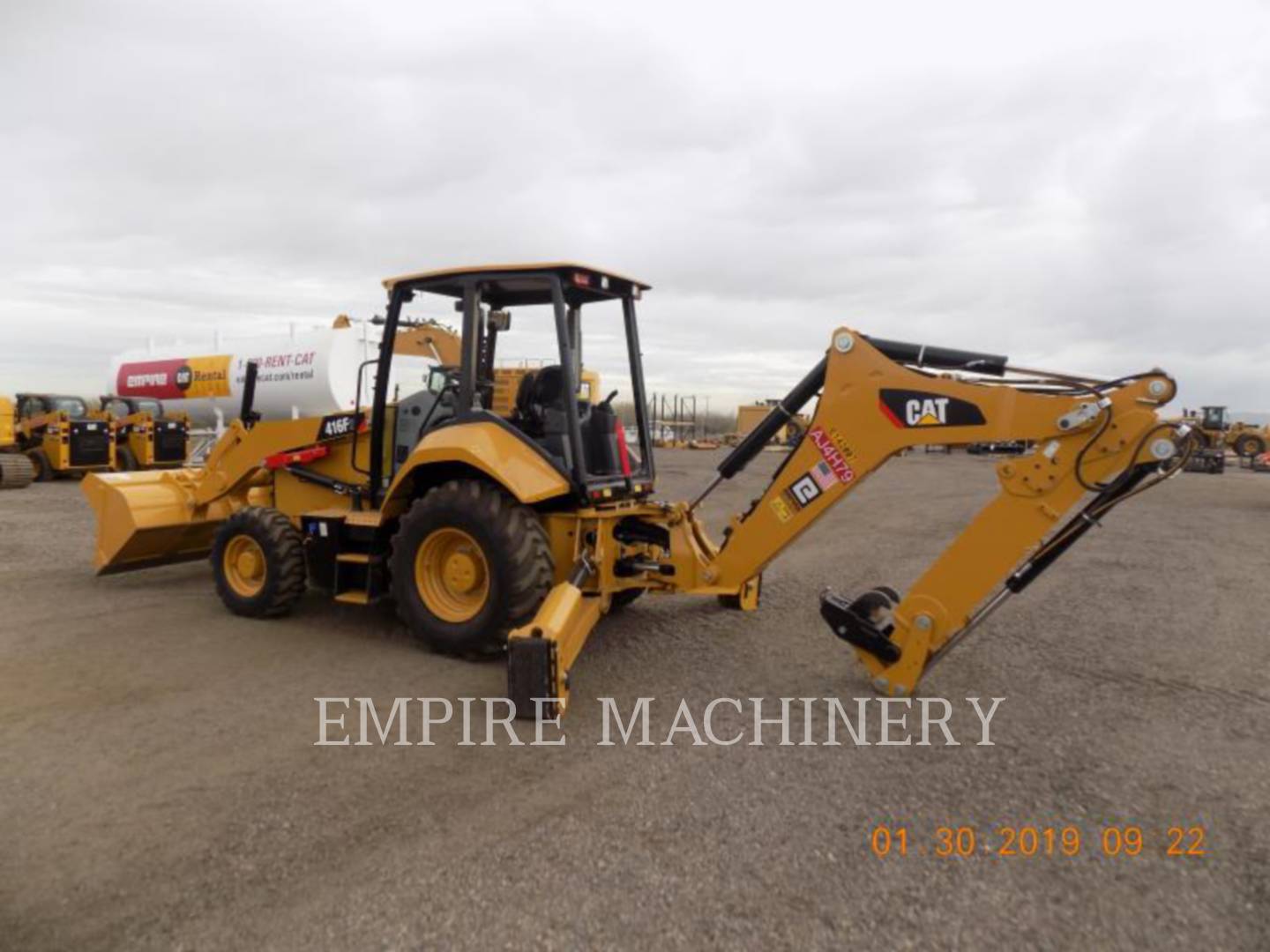 2018 Caterpillar 416F2 4EOP Tractor Loader Backhoe