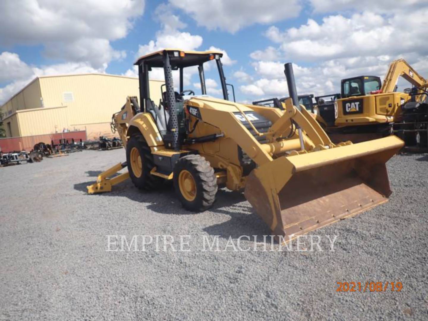 2018 Caterpillar 416F2 HRC Tractor Loader Backhoe