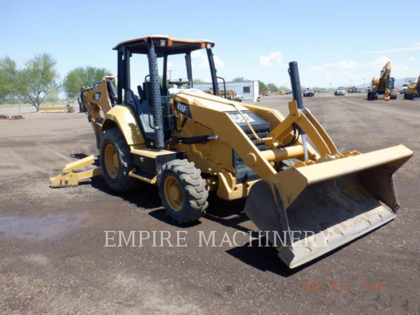 2018 Caterpillar 416F2 4EO Tractor Loader Backhoe