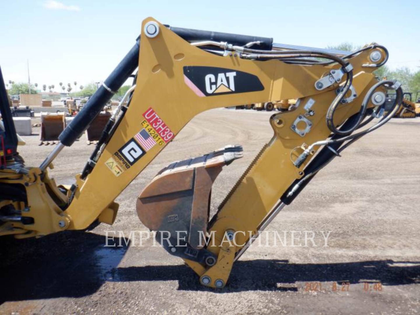 2018 Caterpillar 416F2 4EO Tractor Loader Backhoe