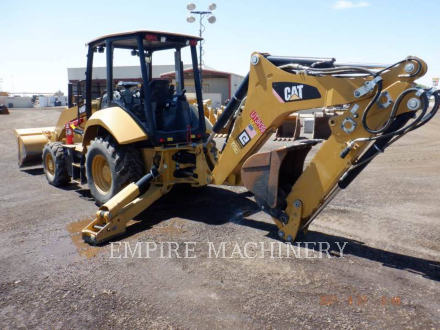 2018 Caterpillar 416F2 4EO Tractor Loader Backhoe