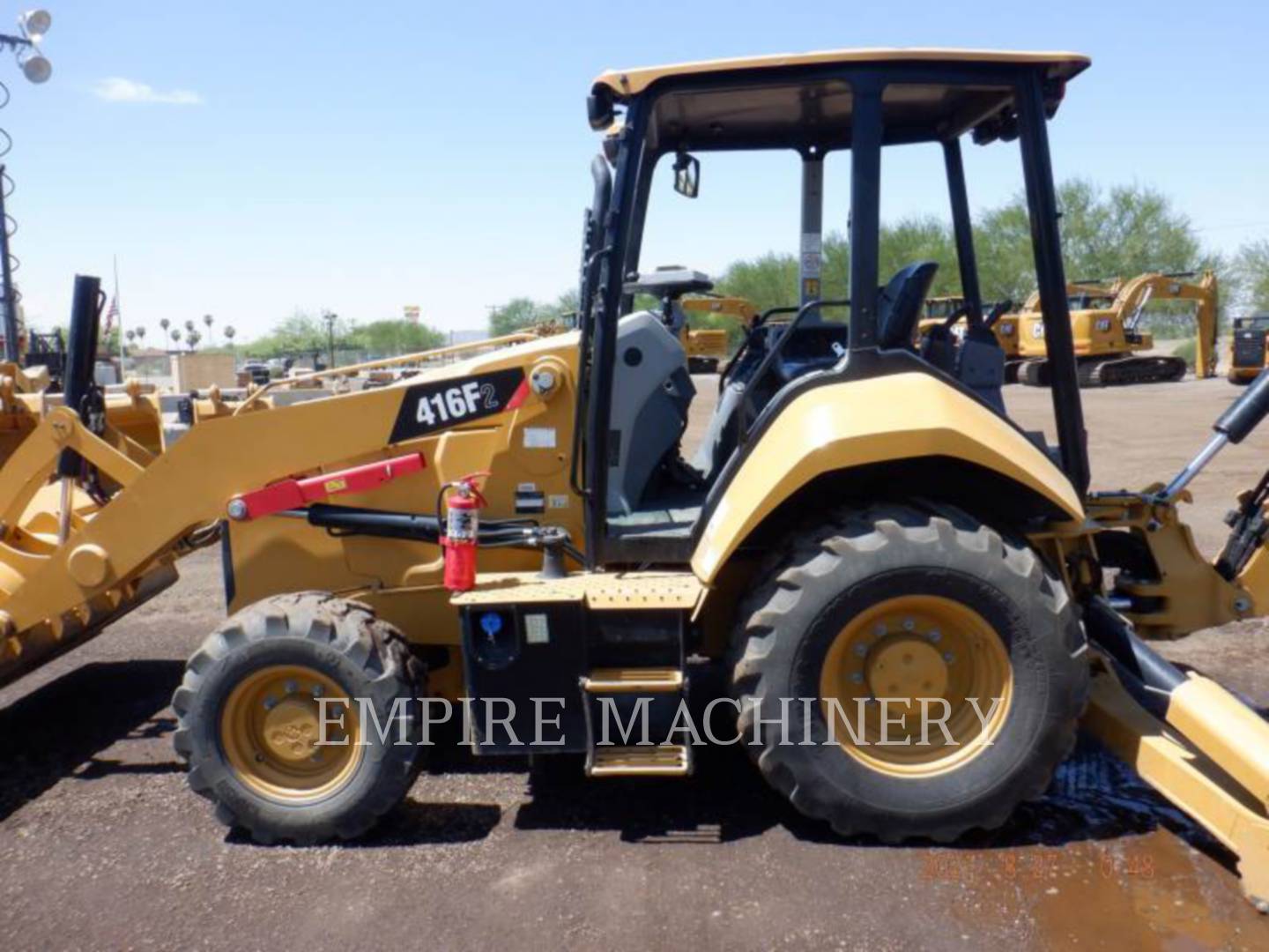 2018 Caterpillar 416F2 4EO Tractor Loader Backhoe