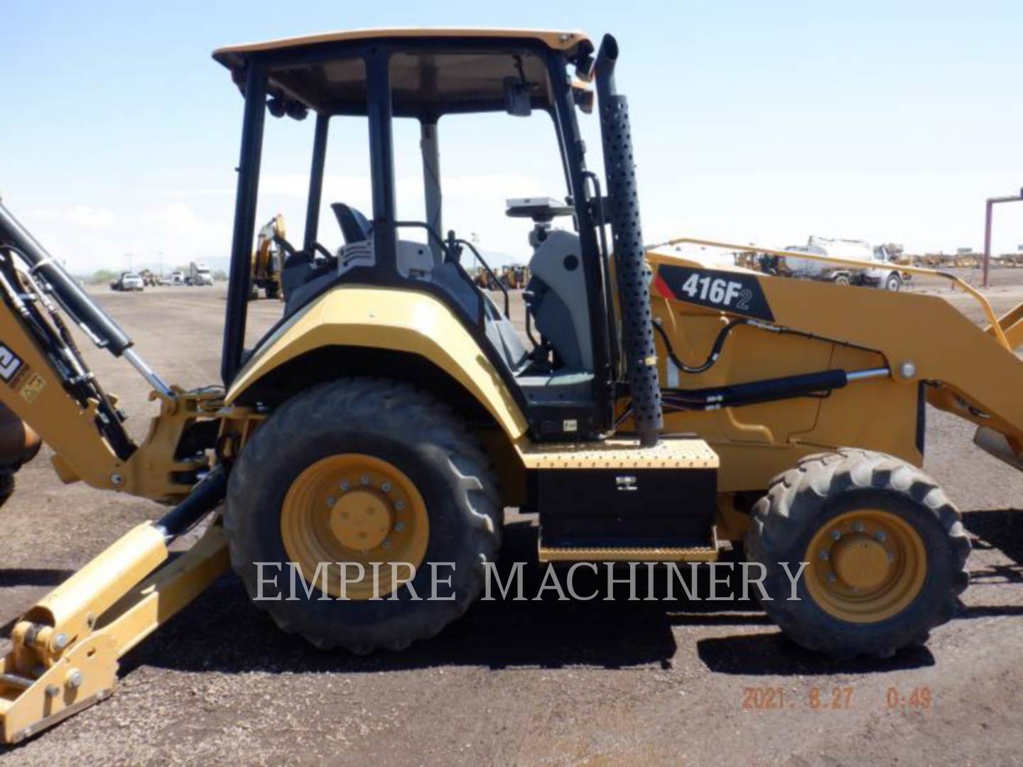 2018 Caterpillar 416F2 4EO Tractor Loader Backhoe