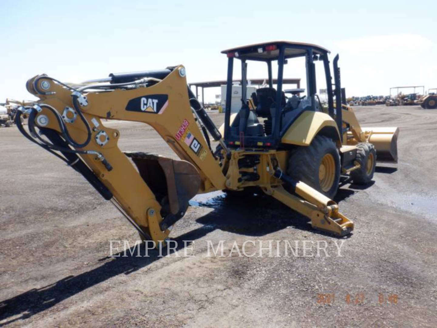 2018 Caterpillar 416F2 4EO Tractor Loader Backhoe