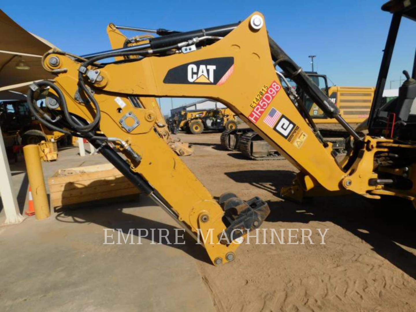 2018 Caterpillar 416F2 4EO Tractor Loader Backhoe