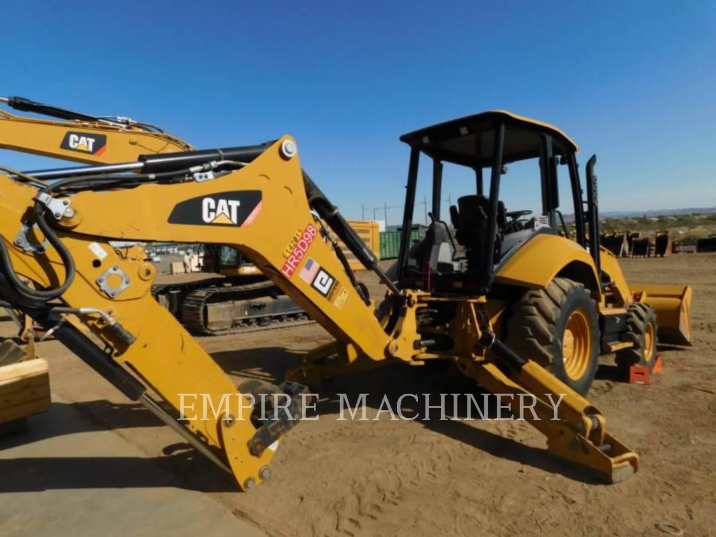 2018 Caterpillar 416F2 4EO Tractor Loader Backhoe