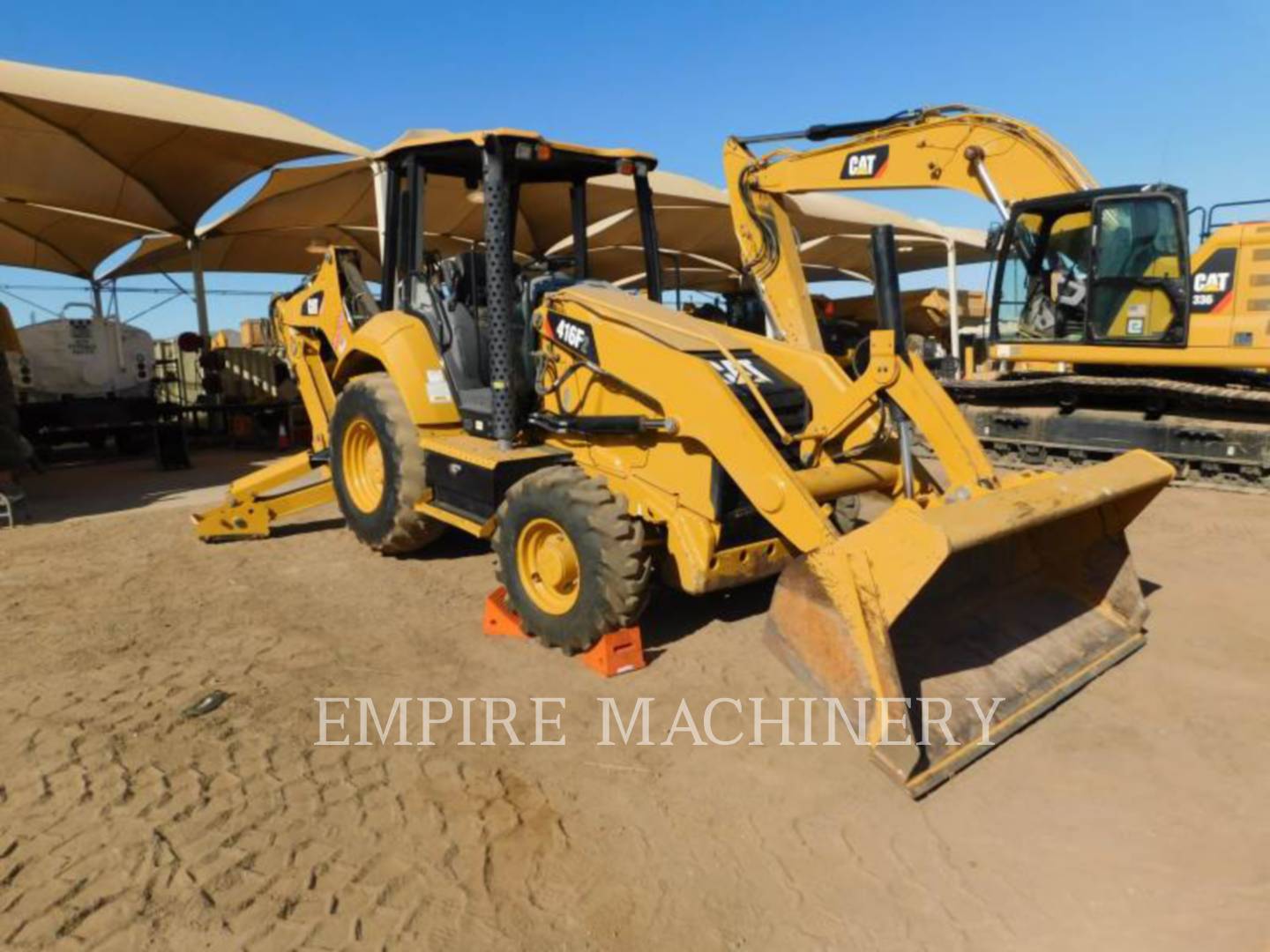 2018 Caterpillar 416F2 4EO Tractor Loader Backhoe