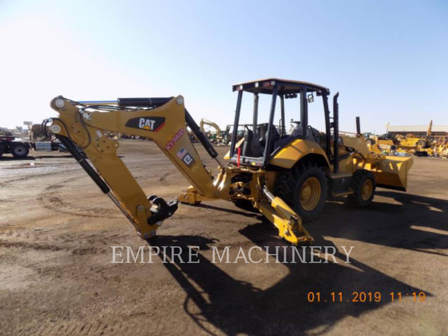 2018 Caterpillar 420F2 HRC Tractor Loader Backhoe