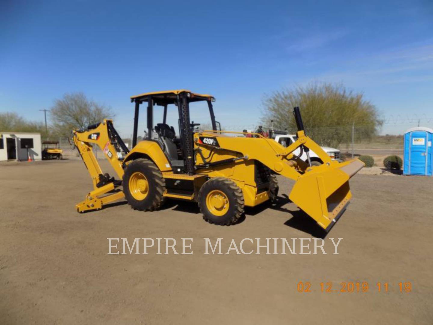 2018 Caterpillar 420F2 4EOP Tractor Loader Backhoe