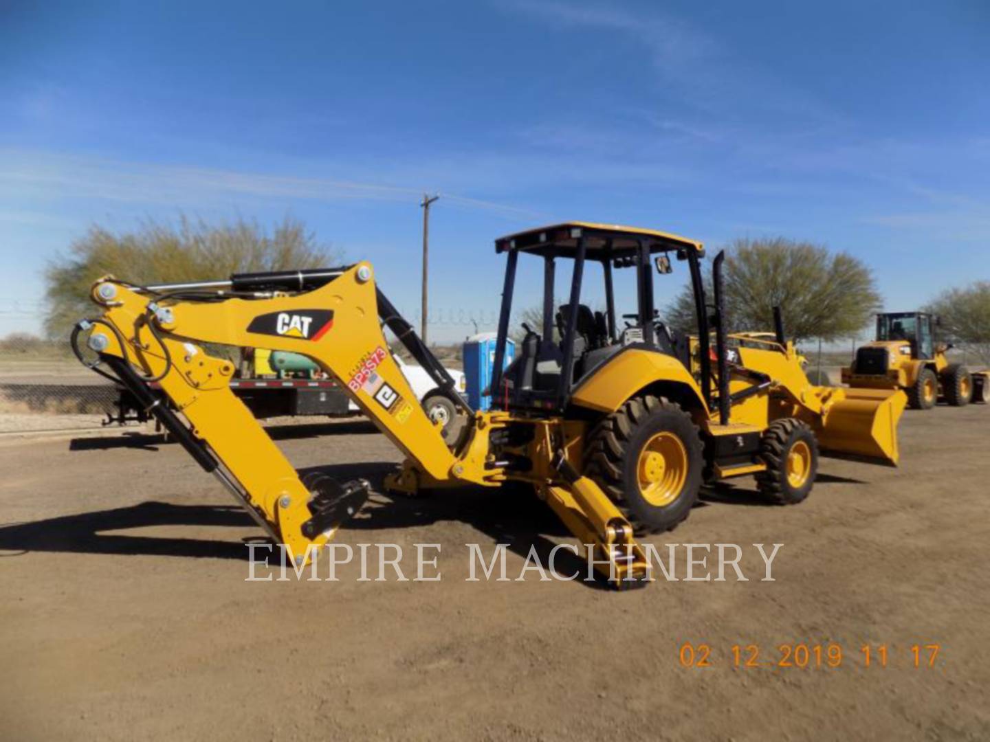 2018 Caterpillar 420F2 4EOP Tractor Loader Backhoe