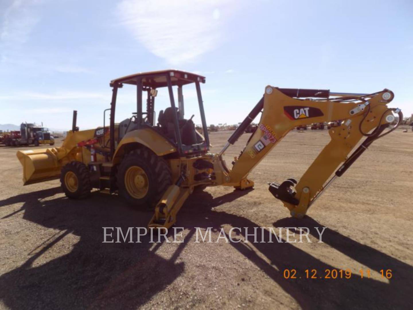 2018 Caterpillar 420F2 4EOP Tractor Loader Backhoe