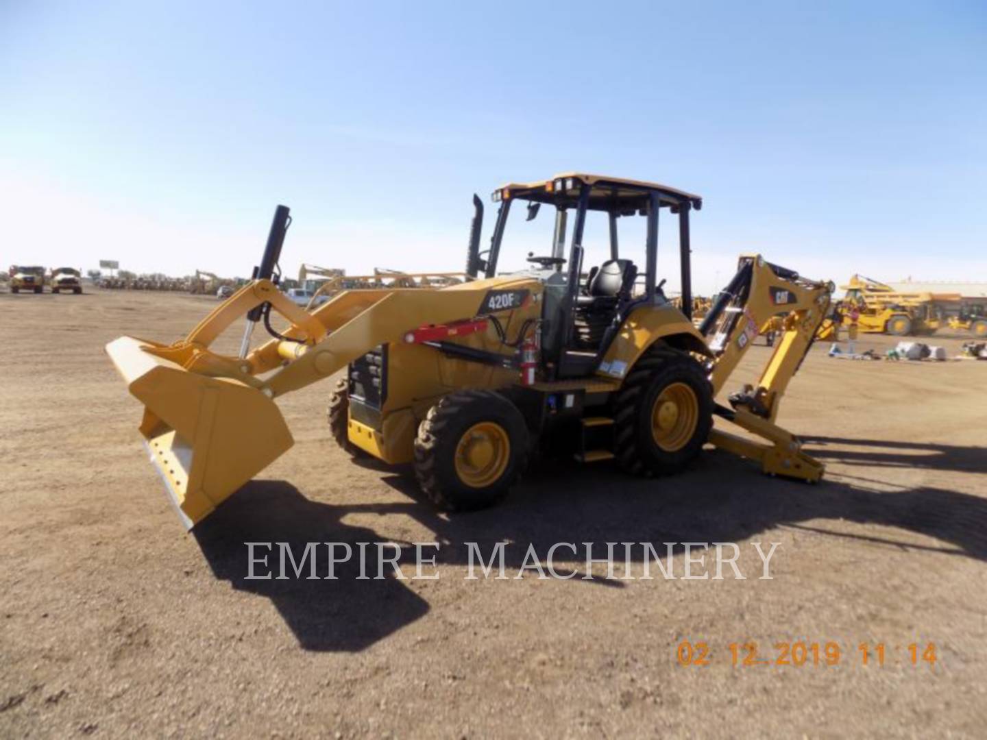 2018 Caterpillar 420F2 4EOP Tractor Loader Backhoe