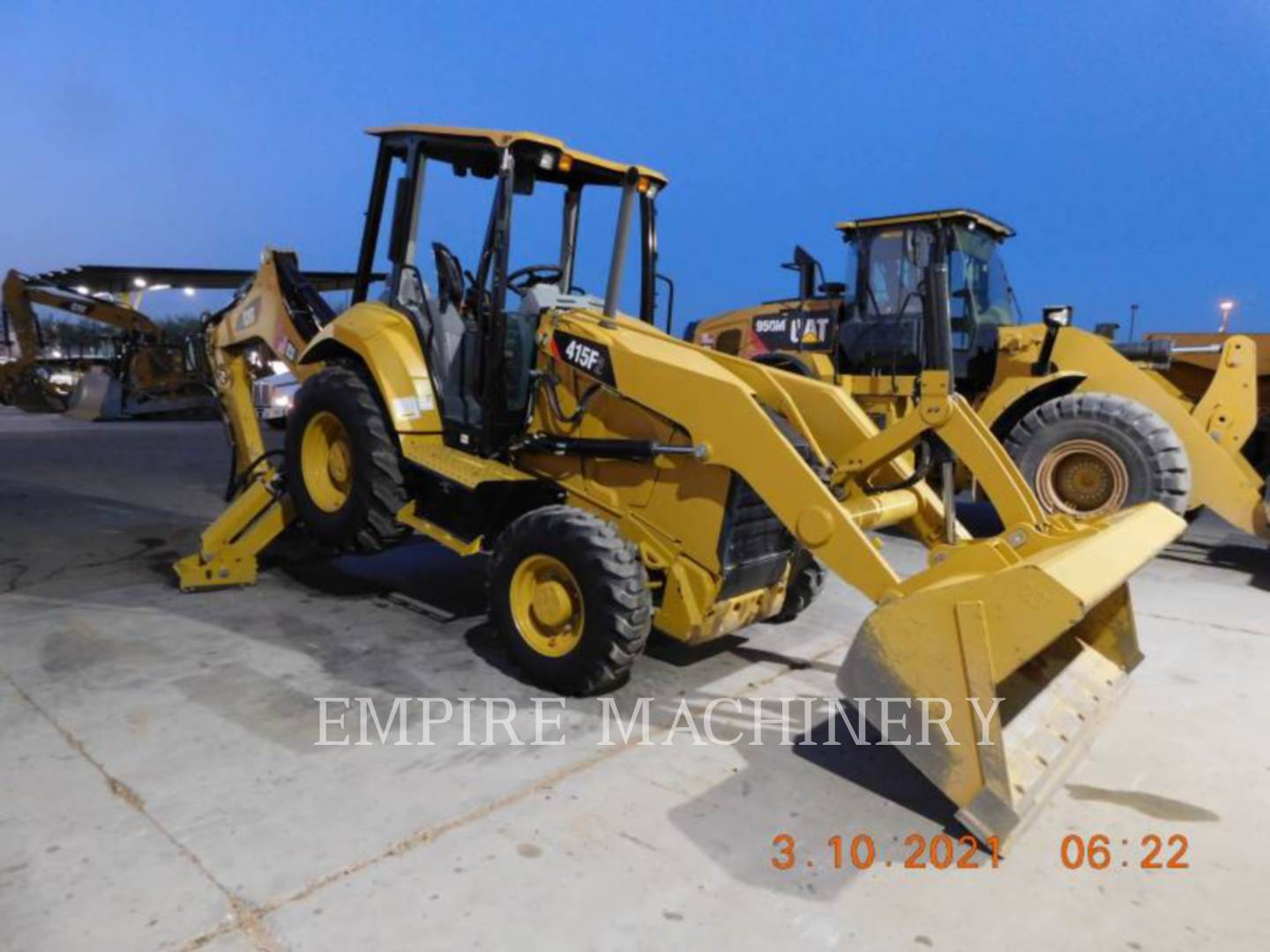 2018 Caterpillar 415F2 4EOP Tractor Loader Backhoe