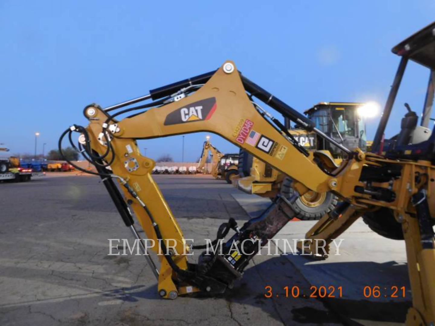 2018 Caterpillar 415F2 4EOP Tractor Loader Backhoe