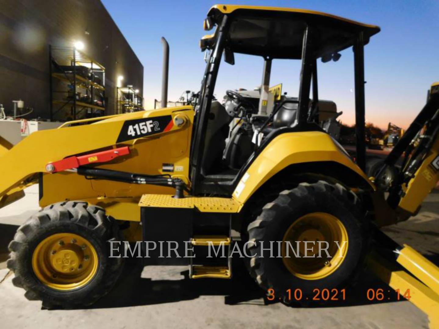 2018 Caterpillar 415F2 4EOP Tractor Loader Backhoe