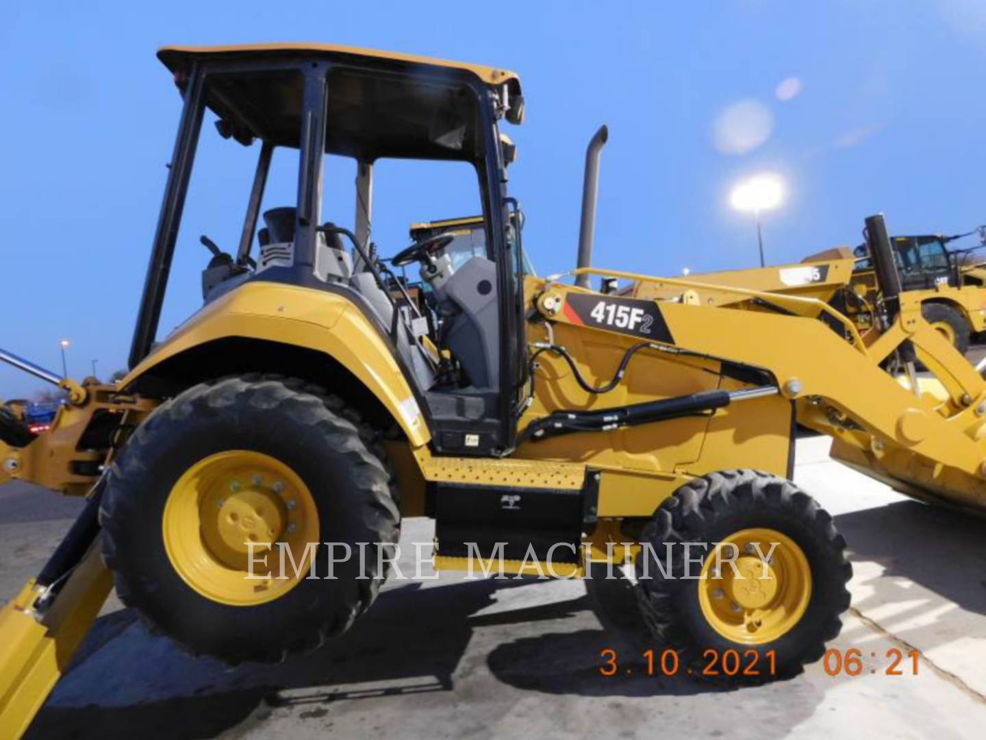 2018 Caterpillar 415F2 4EOP Tractor Loader Backhoe