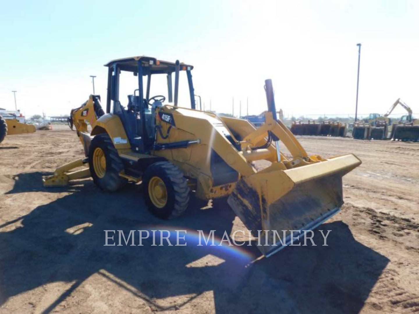 2018 Caterpillar 415F2 4EOP Tractor Loader Backhoe