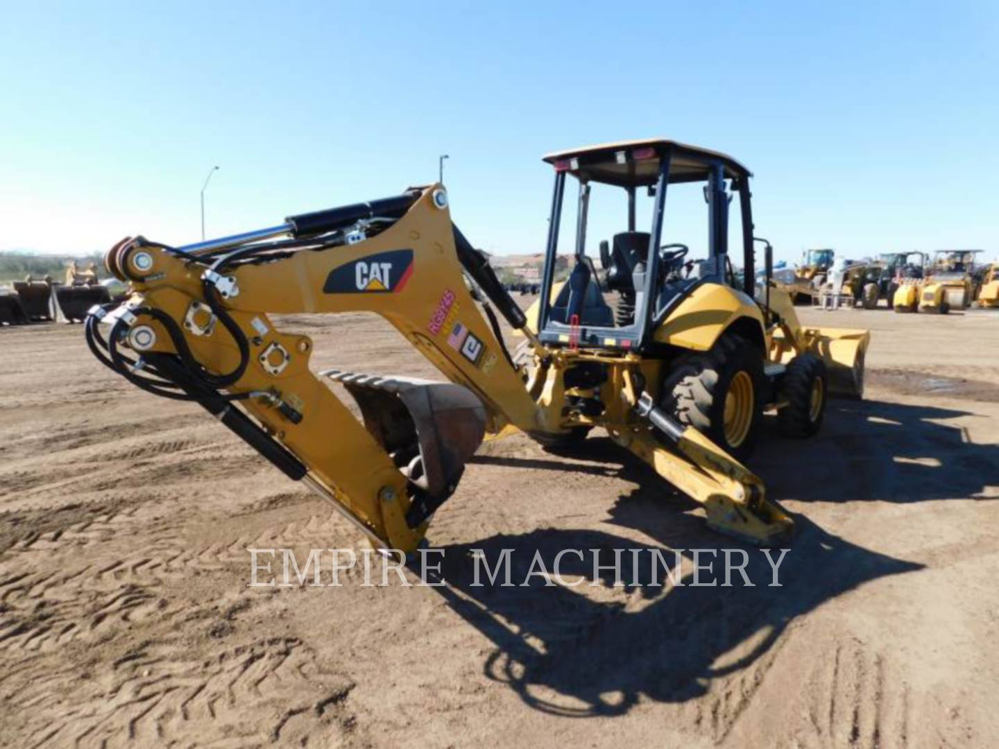 2018 Caterpillar 415F2 4EOP Tractor Loader Backhoe