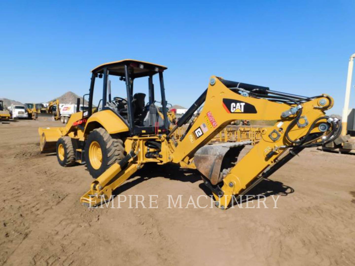 2018 Caterpillar 415F2 4EOP Tractor Loader Backhoe