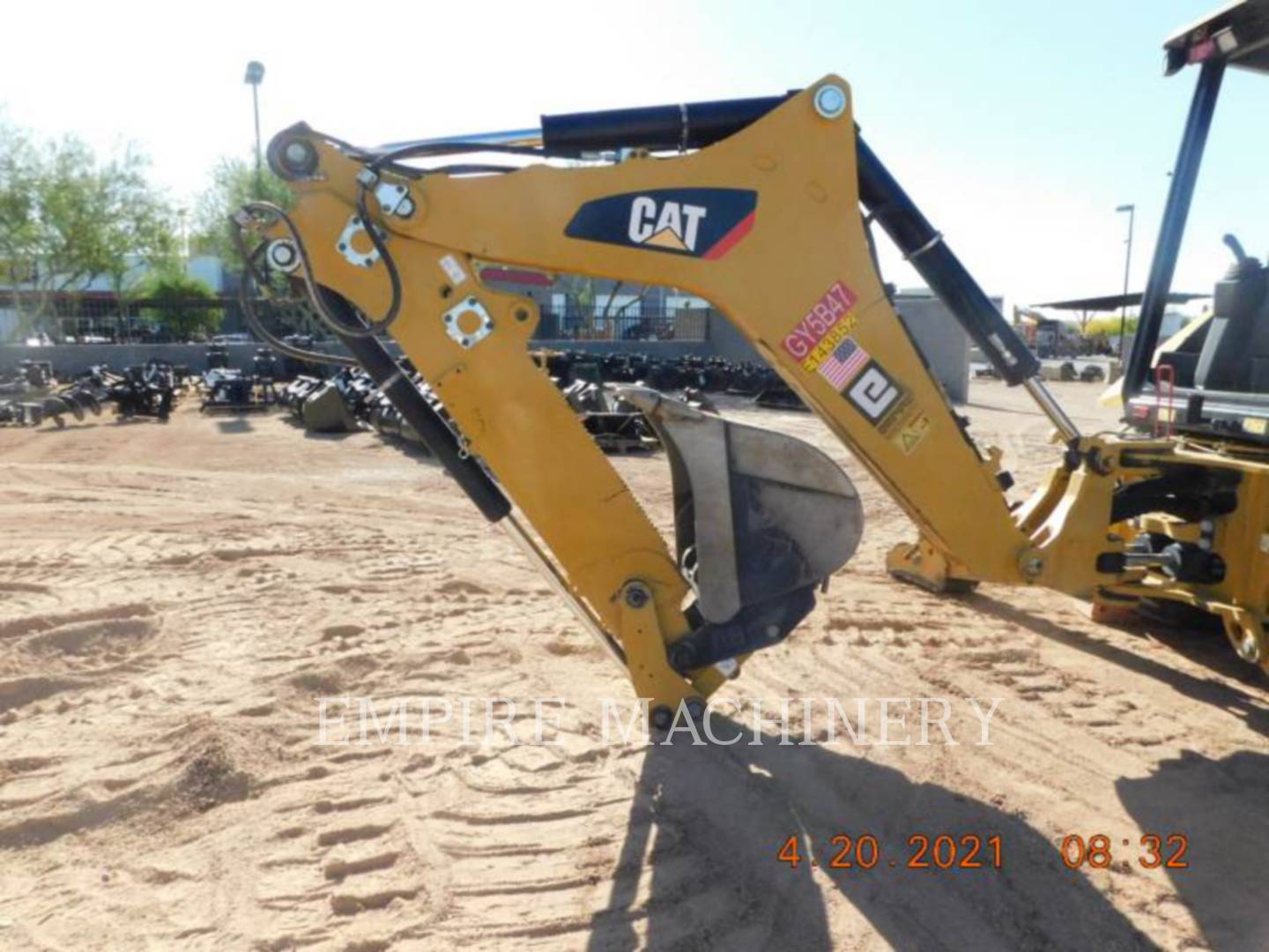 2018 Caterpillar 420F2 4EO Tractor Loader Backhoe