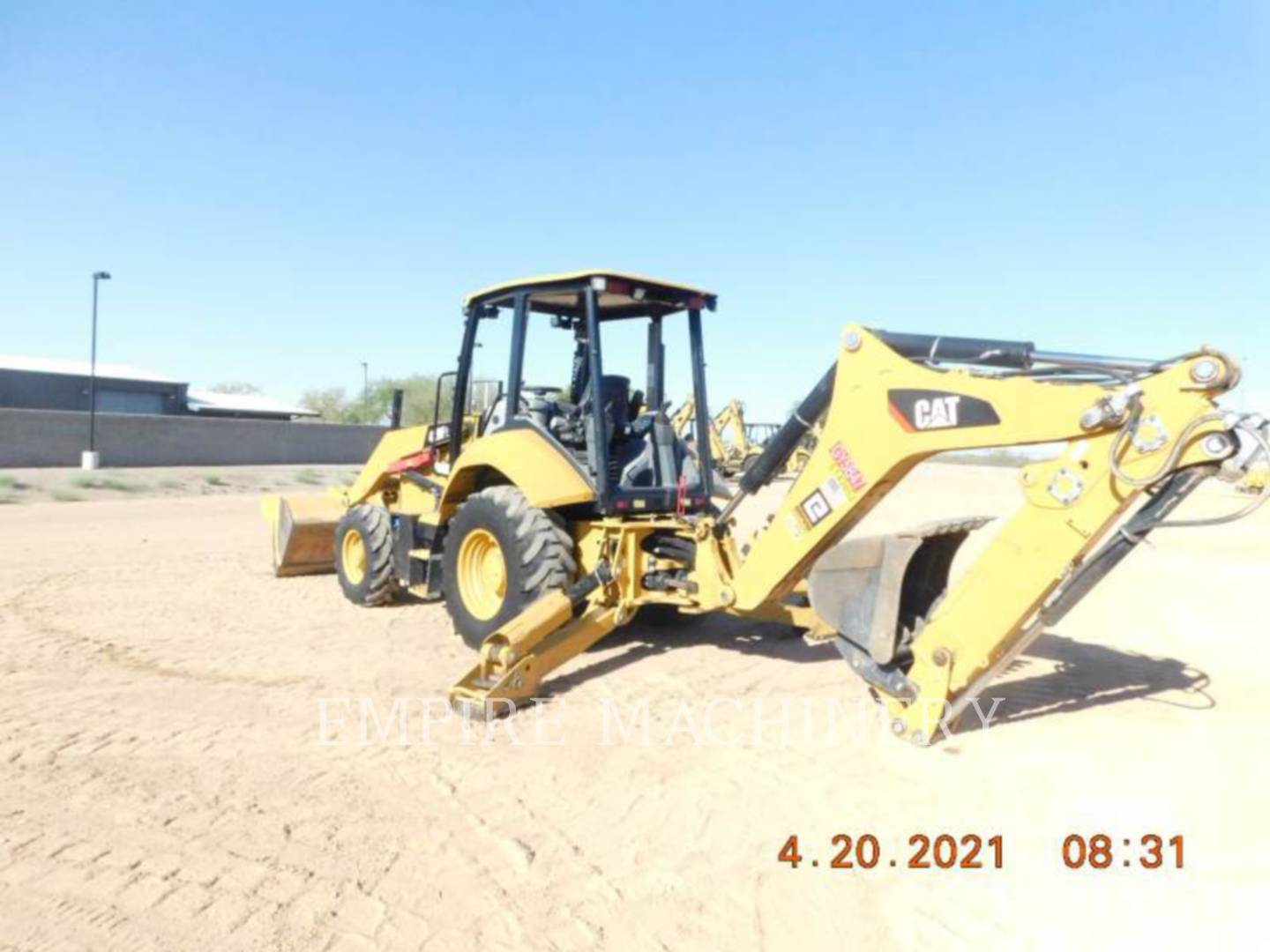 2018 Caterpillar 420F2 4EO Tractor Loader Backhoe