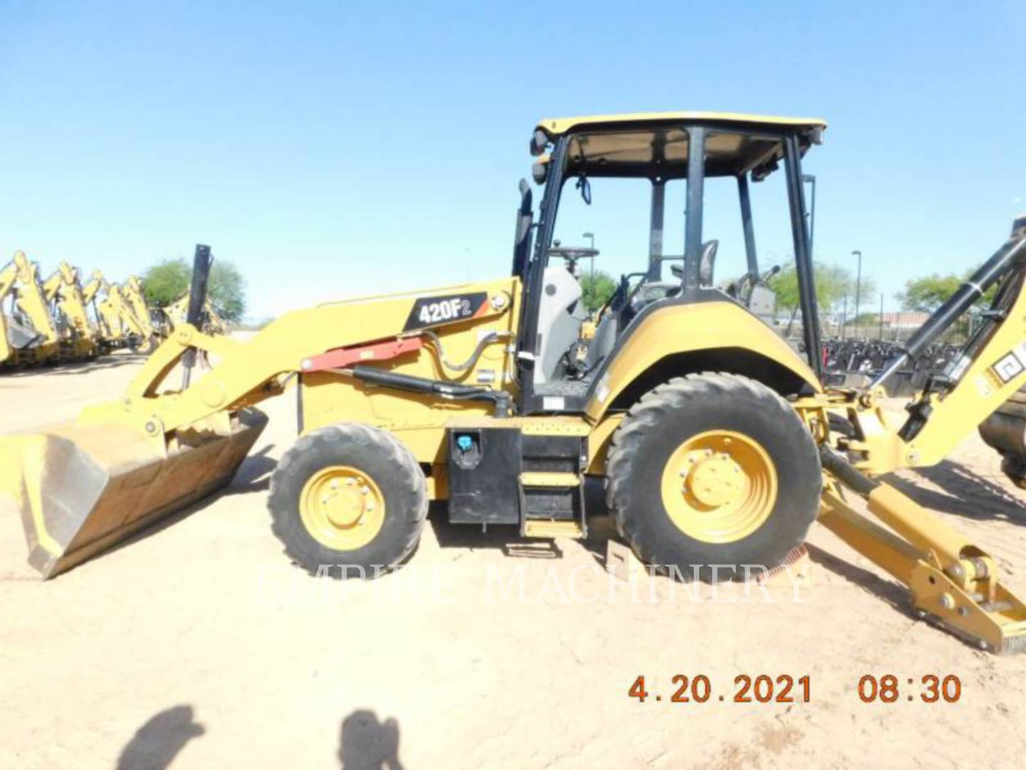 2018 Caterpillar 420F2 4EO Tractor Loader Backhoe