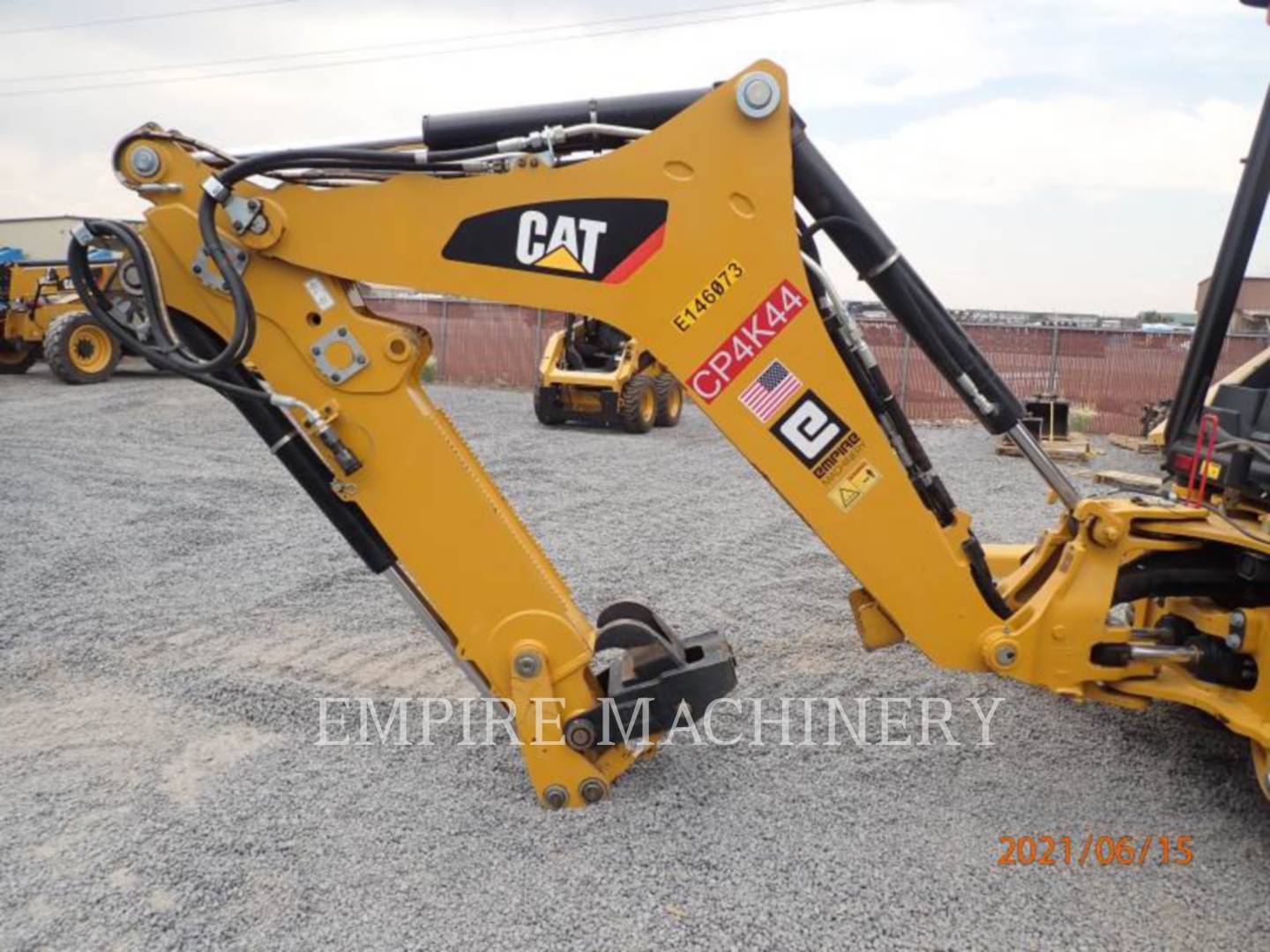 2019 Caterpillar 415F2 4EO Tractor Loader Backhoe