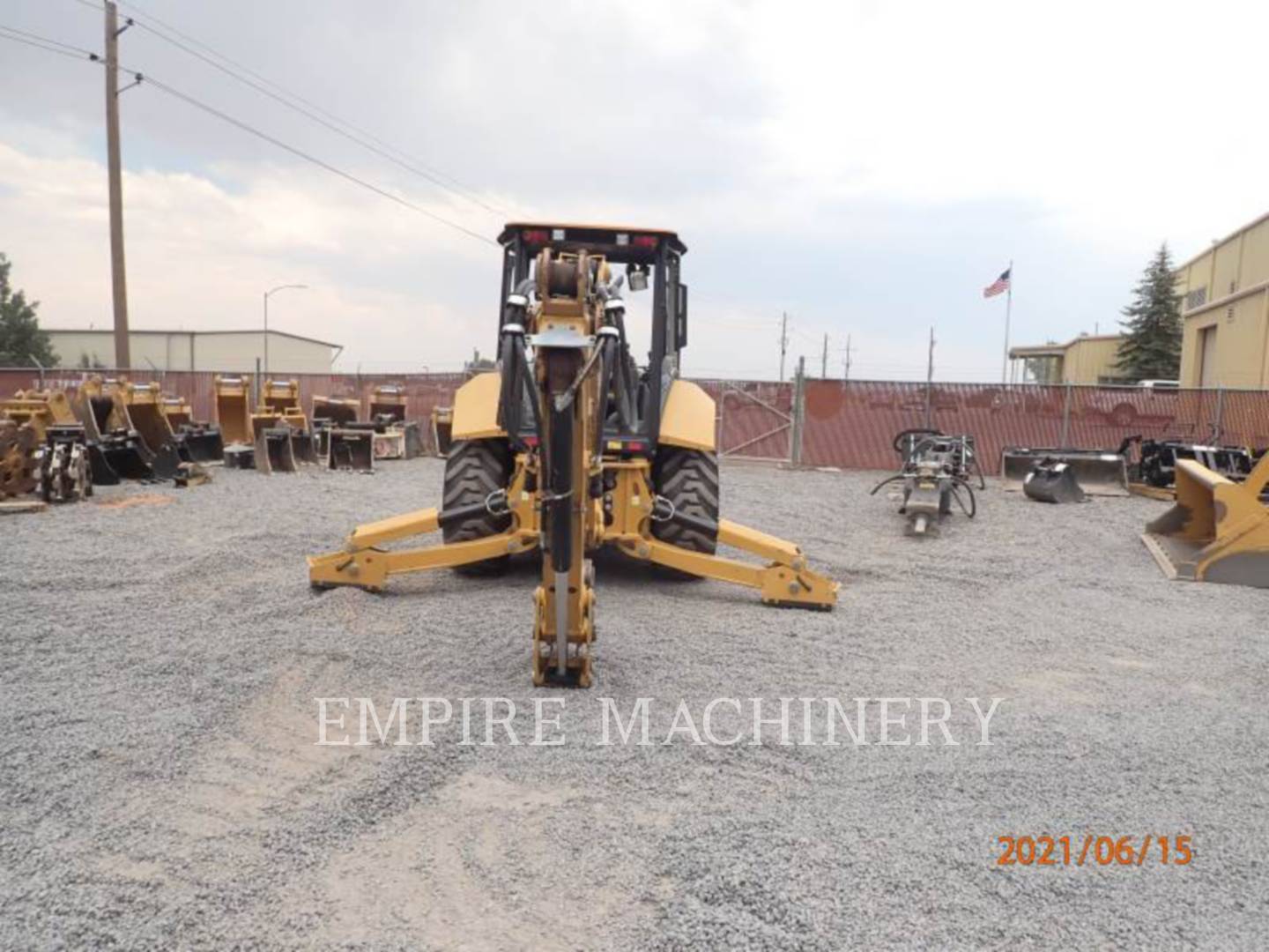 2019 Caterpillar 415F2 4EO Tractor Loader Backhoe