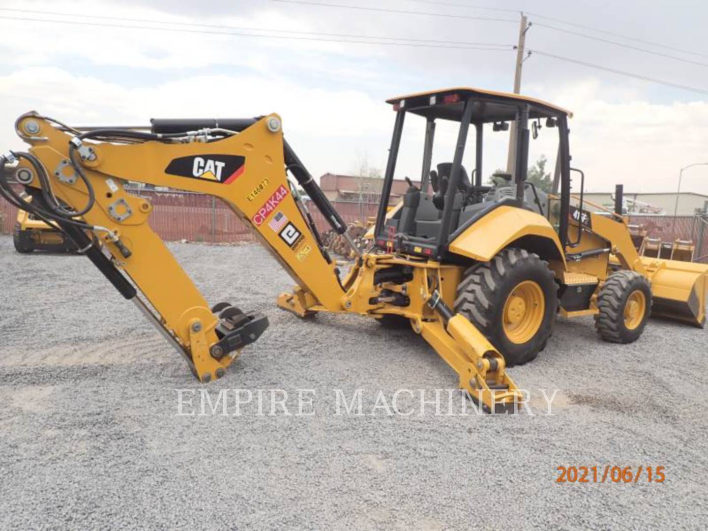 2019 Caterpillar 415F2 4EO Tractor Loader Backhoe