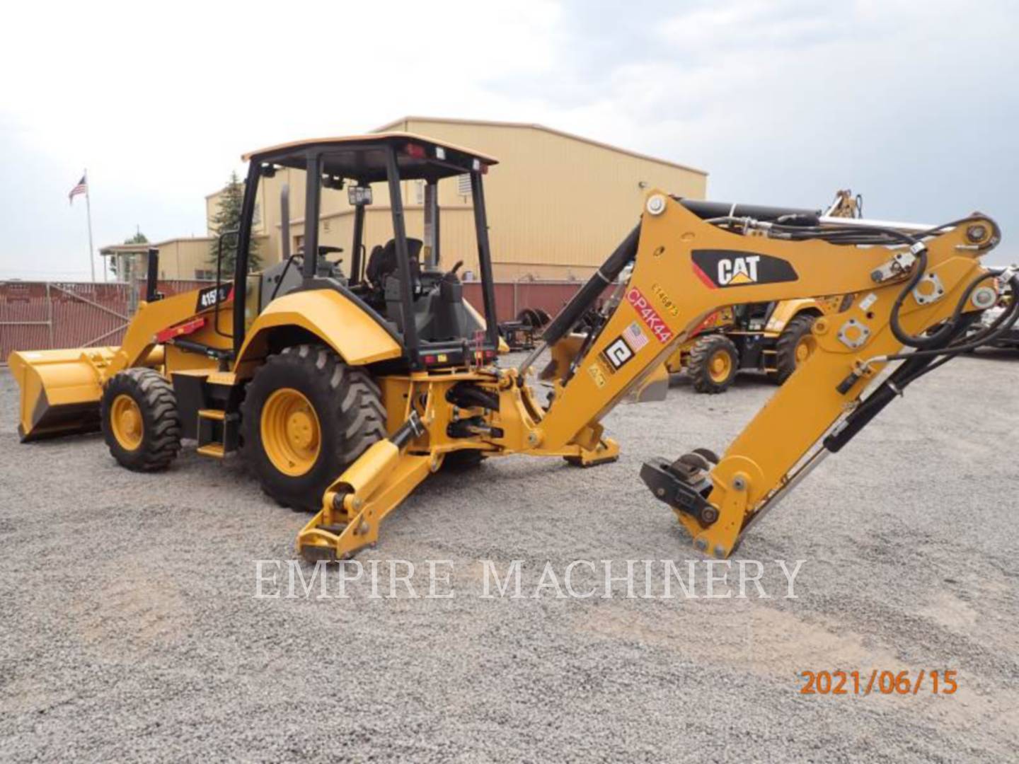 2019 Caterpillar 415F2 4EO Tractor Loader Backhoe